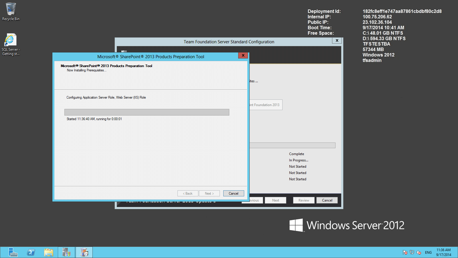 TFS Server 2013 Kurulum - 13