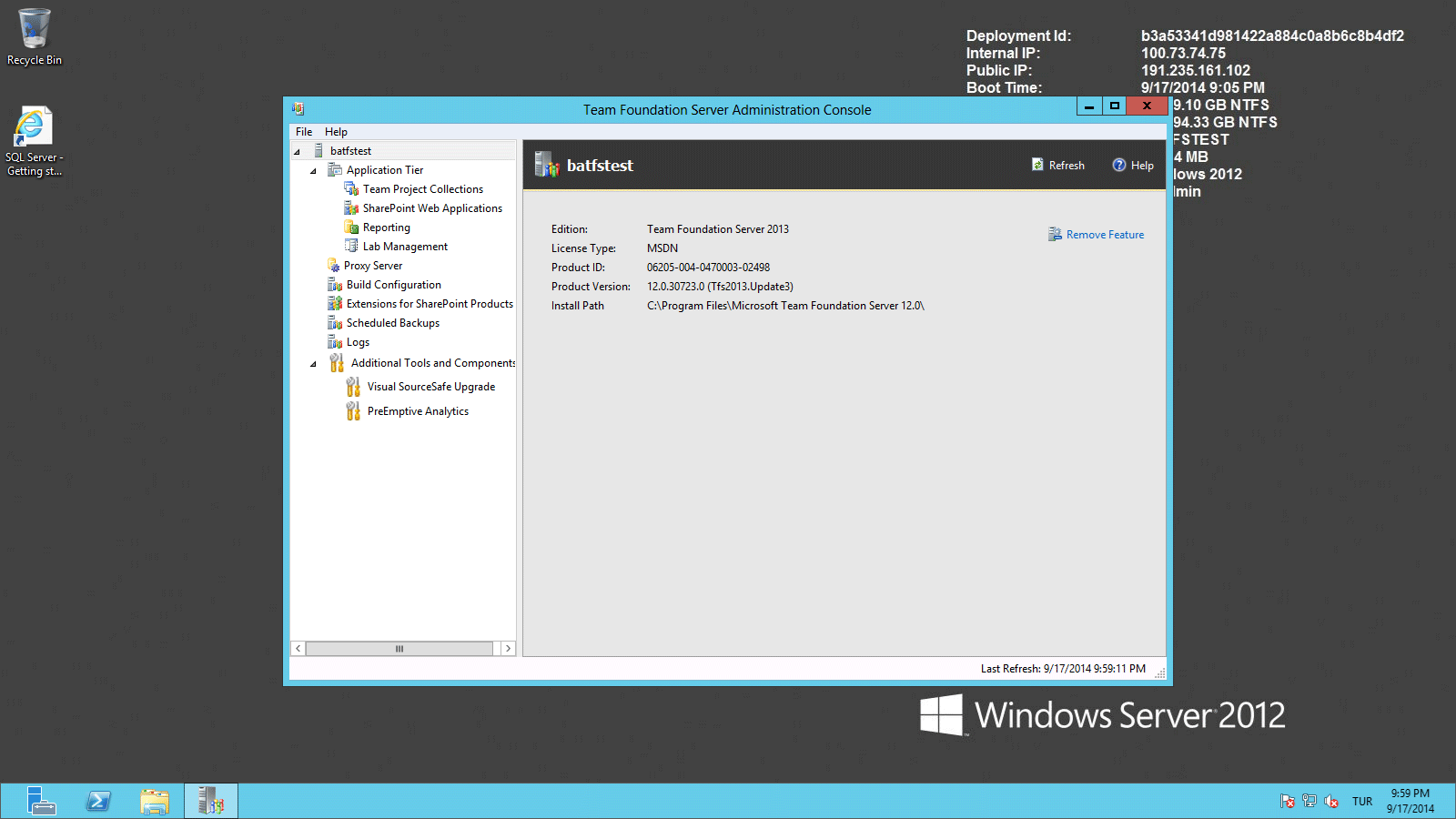 TFS Server 2013 Kurulum - 23