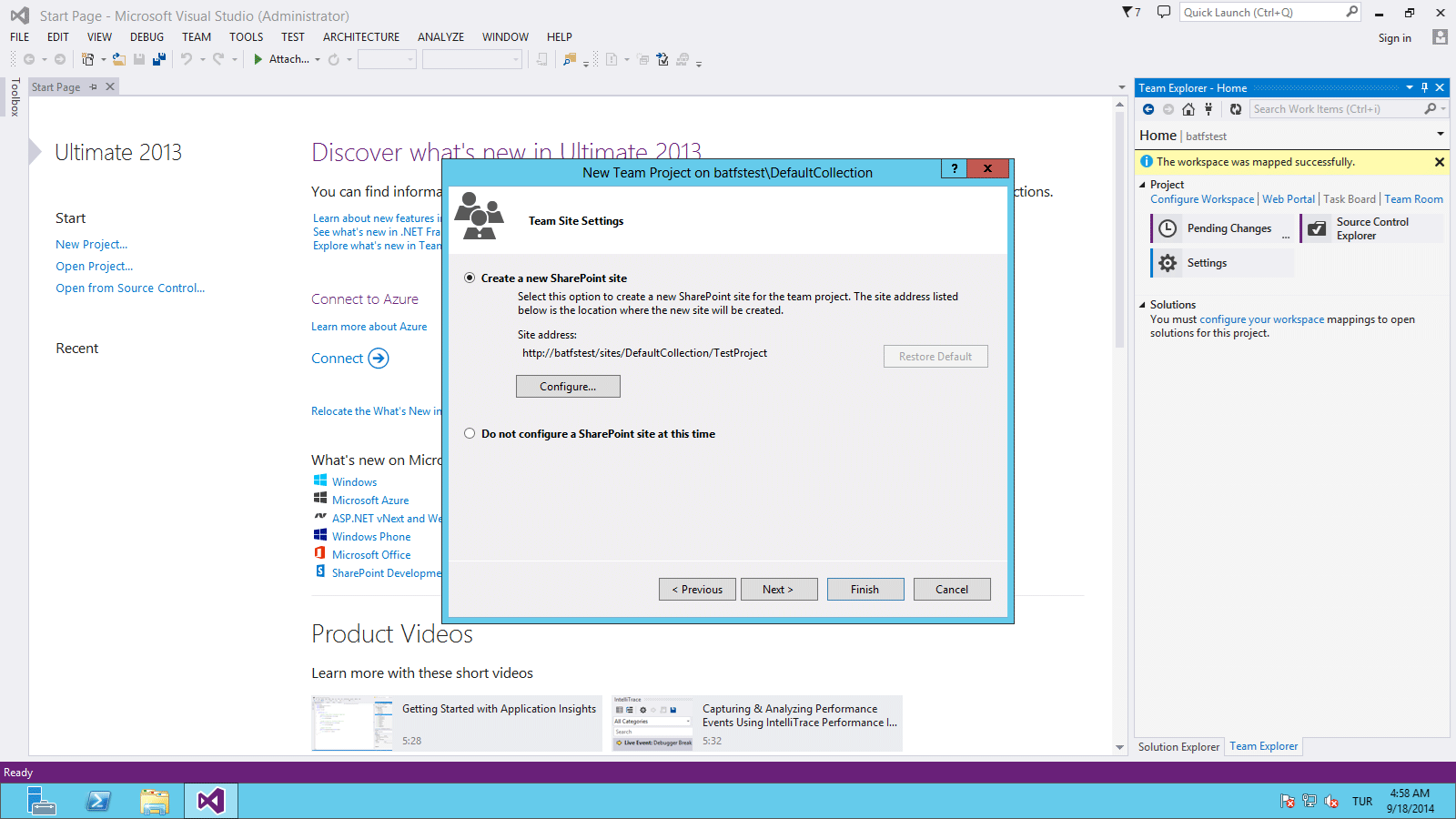 TFS Server 2013 Kurulum - 30