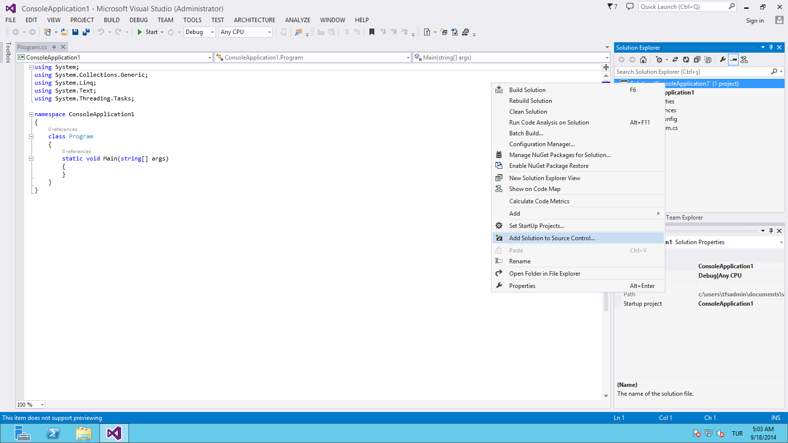TFS Server 2013 Kurulum - 35