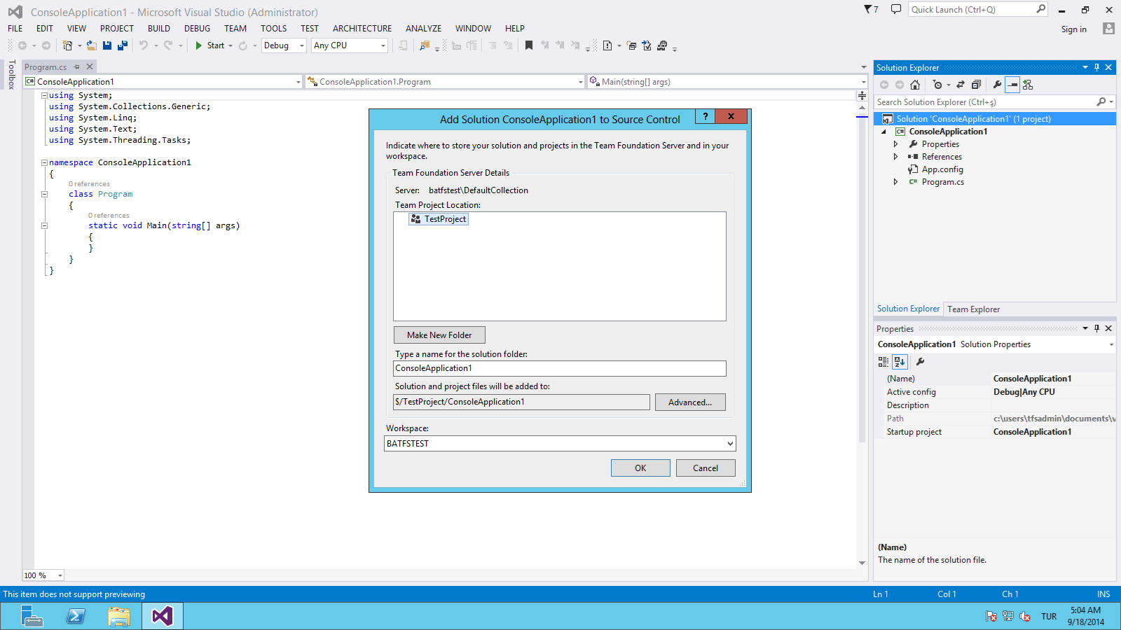 TFS Server 2013 Kurulum - 36