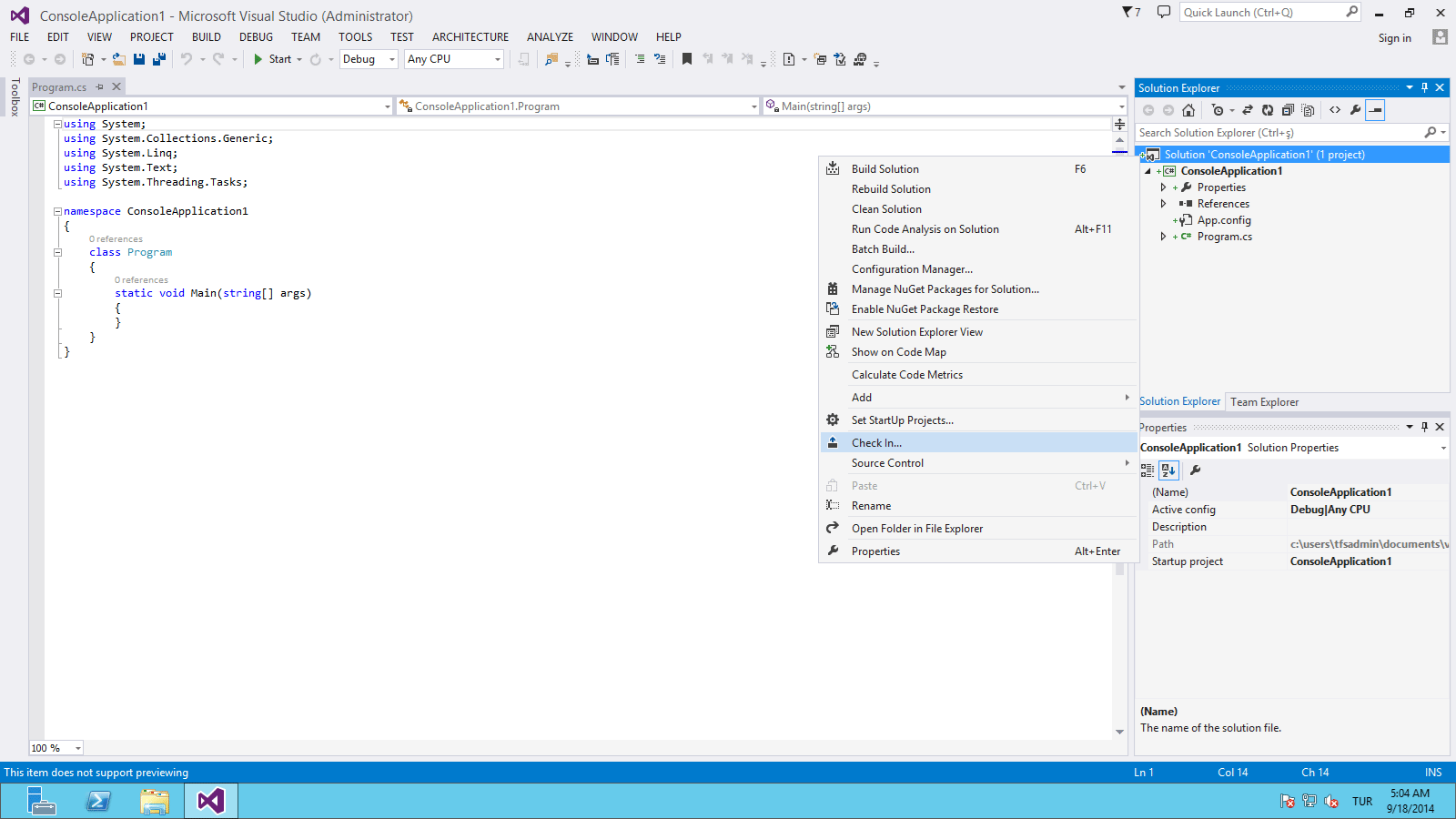 TFS Server 2013 Kurulum - 37
