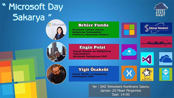 Sakarya Üniversitesi - Microsoft Days, Nisan 2017